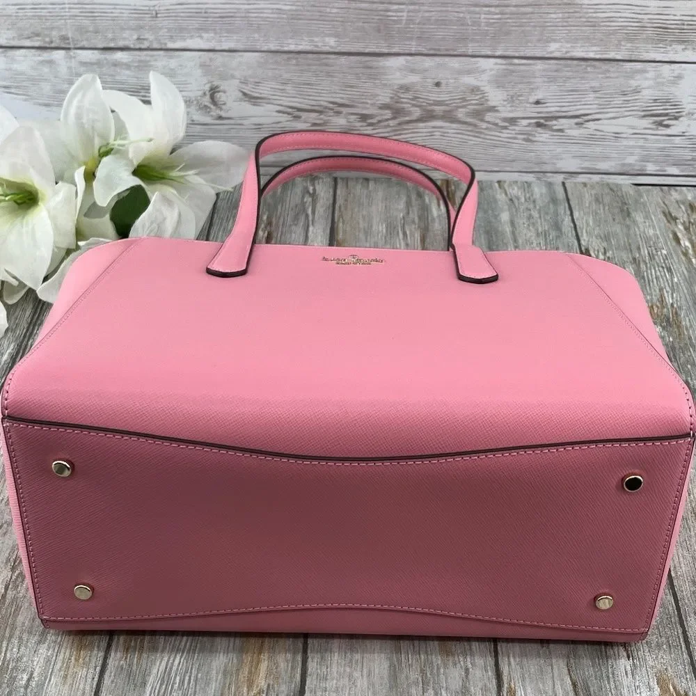 Kate Spade Staci Medium Tote Shoulder Bag Purse Pink